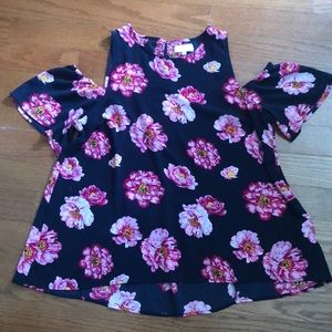 Mud Pie cold shoulder top